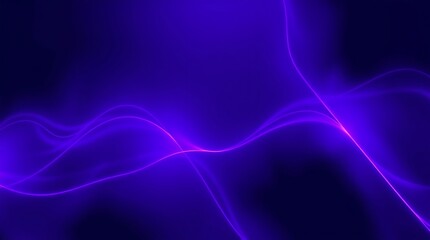 Obraz premium Abstract Purple Energy Flow 