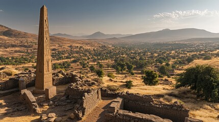 The Kingdom of Axum, an ancient civilization in modern-day Ethiopia, is known for its impressive obelisks, prosperous trade routes, and early adoption of Christianity.