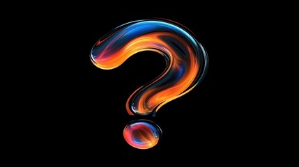 The Colorful Question Mark