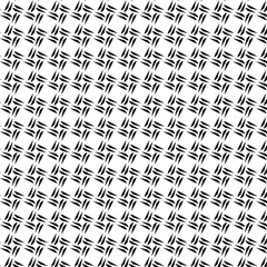 Seamless black and white diamond grid pattern.	