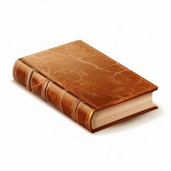 Book icons, 3d realistic textbook symbol, education pictogram, bookstore logo, library graphic element