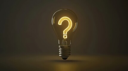The Illuminated Question Mark