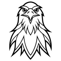 eagle head vector