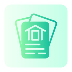 brochure gradient icon