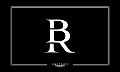 BR, RB, B, R, Abstract Letters Logo Monogram