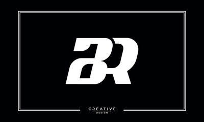 BR, RB, B, R, Abstract Letters Logo Monogram