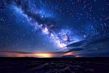 Fototapeta premium ethereal glow slow shutter speed emphasizes the soft glow of the