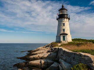 lighthouse on the coast