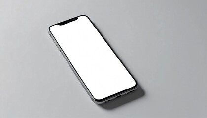 cell phone mockup in the background a simple blob on the front mockup data in gray which are not visible