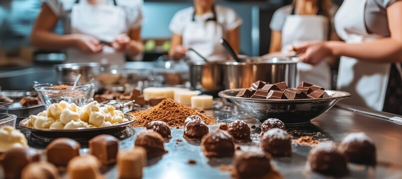 Chocolate Making Workshop in Gourmet Kitchen: Tempering and Truffle Creation Experience