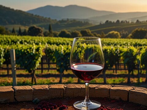 Primer plano de una copa de vino