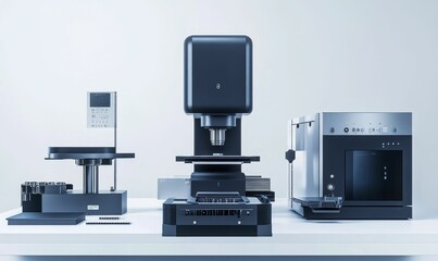 Precision laboratory equipment, modern design.