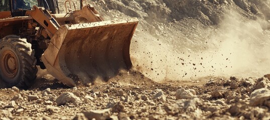 Heavy Duty Plow Transforming Rugged Landscape with Strength and Efficiency