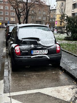Budapest, Hungary
March 2, 2026
Micra with snow