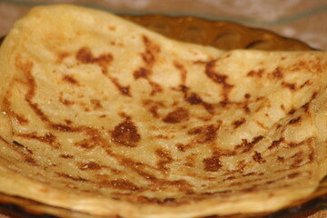 Moroccan Msemmen Close Up