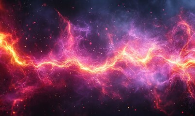 Fototapeta premium Abstract Magneta Background, Generative AI