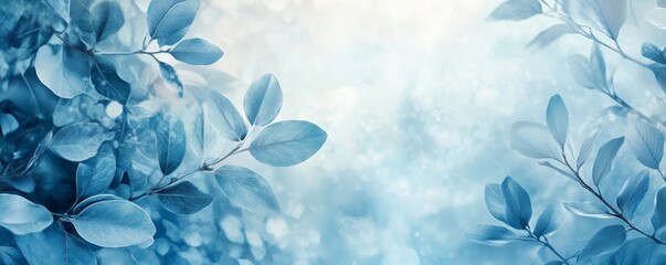 Light Blue Background, Generative AI