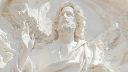 Naklejka premium Interfaith marriage ceremony celebrating diverse religious traditions community center event cultural environment close-up view unity concept