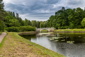 The State Museum-Reserve Pavlovsk. St. Petersburg, Russia