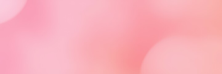 Soft pastel pink abstract background with blurred bokeh highlights creating a calming atmosphere for design work