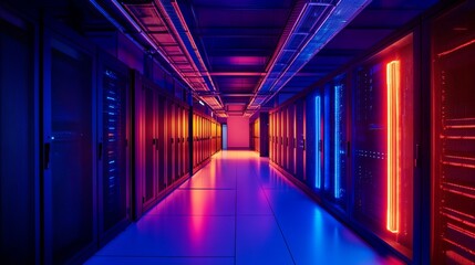 Fototapeta premium Cybersecurity and data protection involves safeguarding digital information from unauthorized access, use, disclosure, disruption, modification, or destruction. It employs technical, administrative