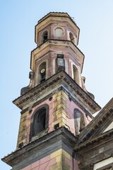 Vietri sul Mare from a drone, Amalfi Coast, Salerno, Campania, Italy