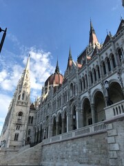 Hungarian Parliament Building in Budapest