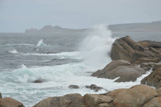 Temporal en A Costa da Morte, Galicia