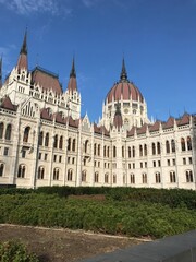 Hungarian Parliament Building in Budapest