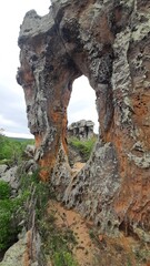 formações rochosas no vale do catimbau, pernambuco