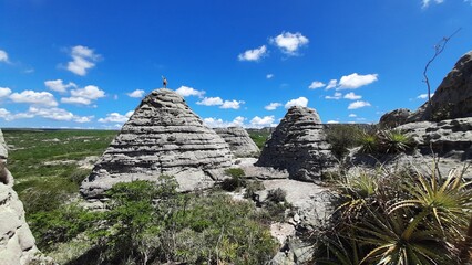 trilha das torres no vale do catimbau, pernambuco