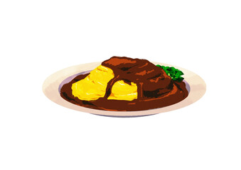 grilled steak on plate