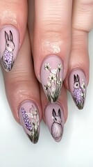 動物のネイルアート