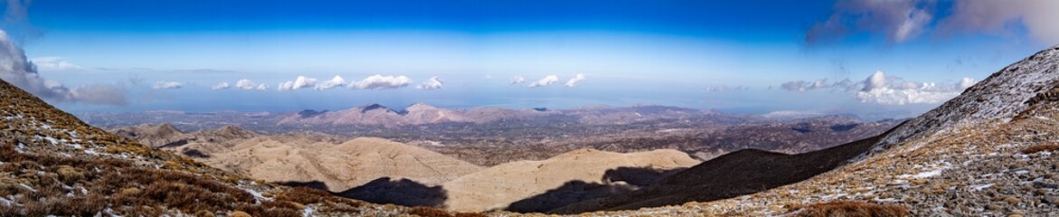 Kreta - Ausblick vom Psiloritis dem höchsten Berg