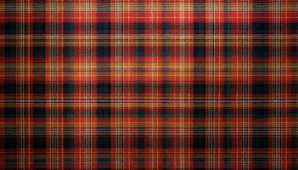 red and yellow plaid pattern