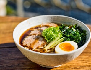 Flavorful Ramen Bowls Highlighted in Artistic and Vibrant Food Photography Presentations