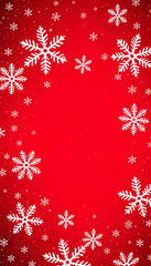 Christmas wallpaper pattern snowflakes background banner red copyspace copy space, vintage