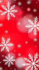 Christmas wallpaper pattern snowflakes background banner red copyspace copy space, colorful