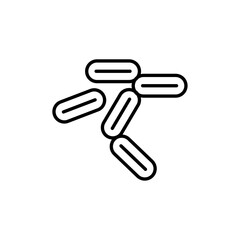 Yeast icon Thin line art collection