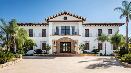 Modern Spanish Finca with Citrus Grove and Mediterranean Views, Contemporary Ibiza Hillside Estate