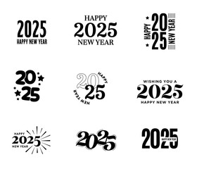 Happy New Year, New Year Background, Year 2025, 2025 Background, 2025 Vector, 2025 Graphic, New Year Vector, New Year Illustration Background