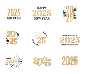 Happy New Year, New Year Background, Year 2025, 2025 Background, 2025 Vector, 2025 Graphic, New Year Vector, New Year Illustration Background