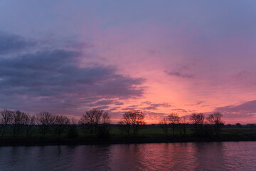Fototapeta premium An der Leek in den Niederlanden