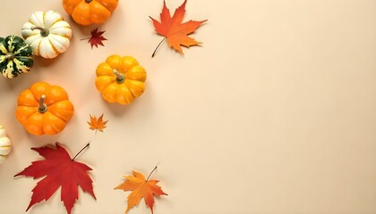 Cozy Autumn Feast with Pumpkin Pie, Fall Fruits, Roasted Turkey, and Seasonal Decor