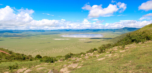 Fototapeta premium Marvelous horizont view from Tanzania national park.