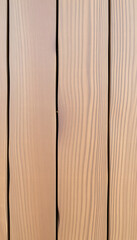 Obraz premium Brown wood texture from natural tree. Beautifully patterned wooden planks, hardwood floor background, sticker style