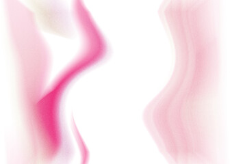 An abstract transparent iridescent color blur design element.