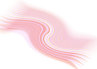 An abstract transparent iridescent color blur design element.