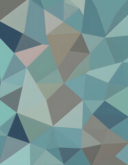 Obraz premium Abstract background with a geometric pattern of triangle shapes. Graphic design element, flat papercut style