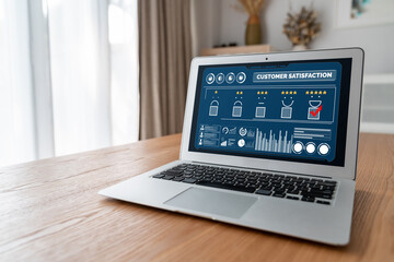 Customer satisfaction and evaluation analysis on modish software computer for marketing strategy...
